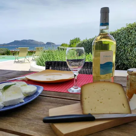 By The Sea With View Of Tavolara Near 奧爾比亞